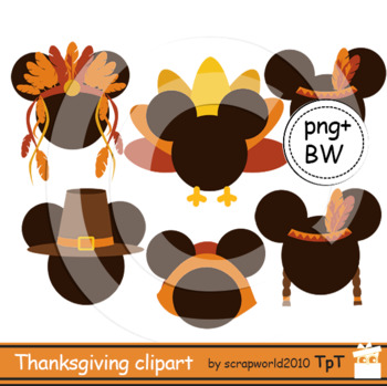 clipart thanksgiving mouse