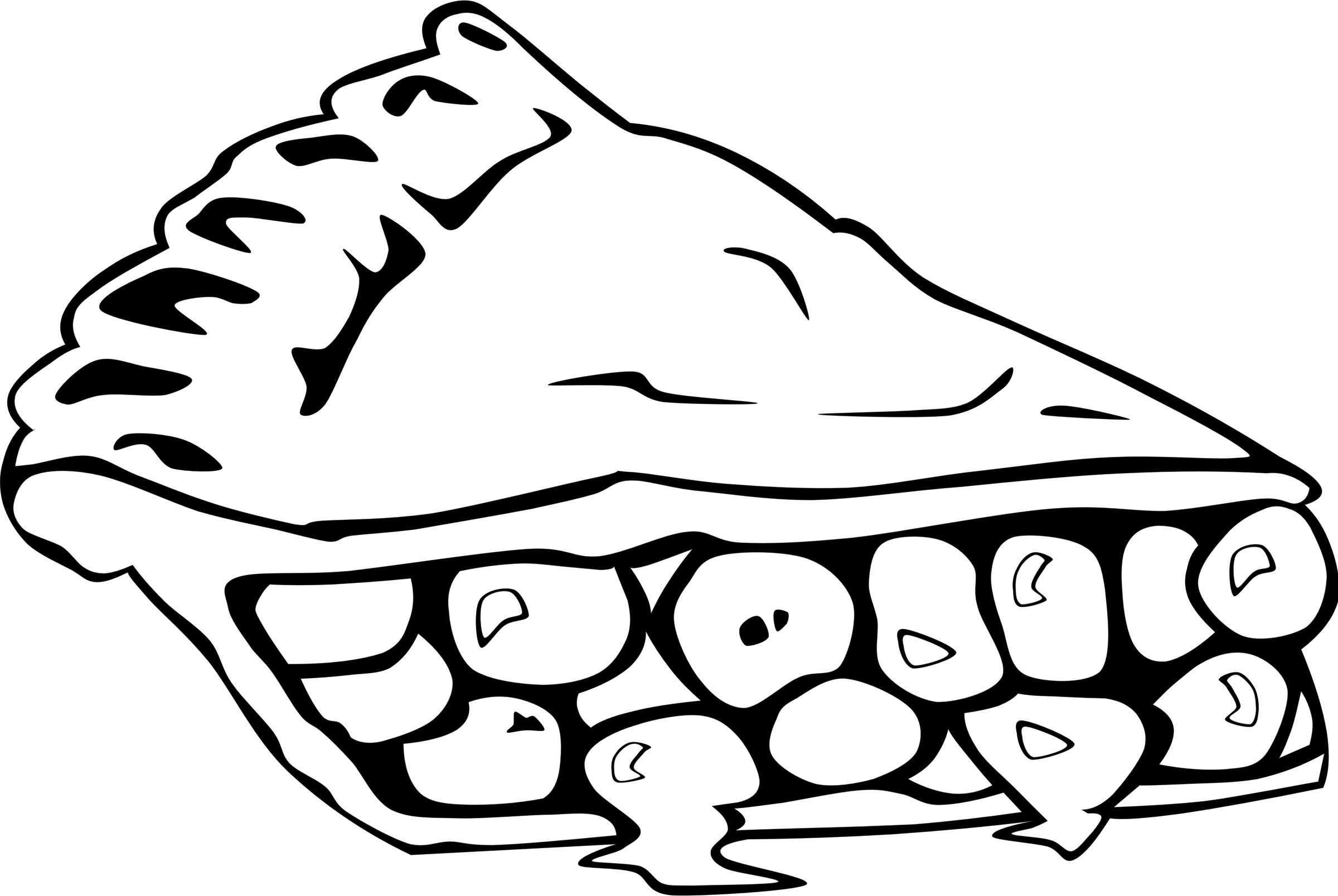 coloring clipart mouth