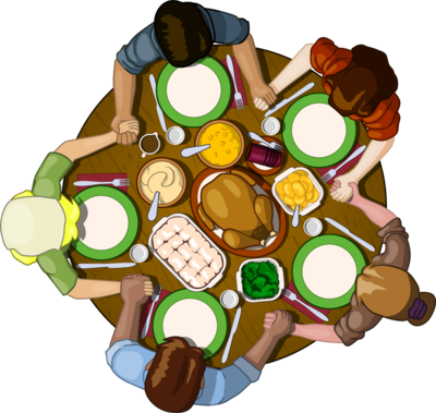 Clipart thanksgiving table. Image clip art 