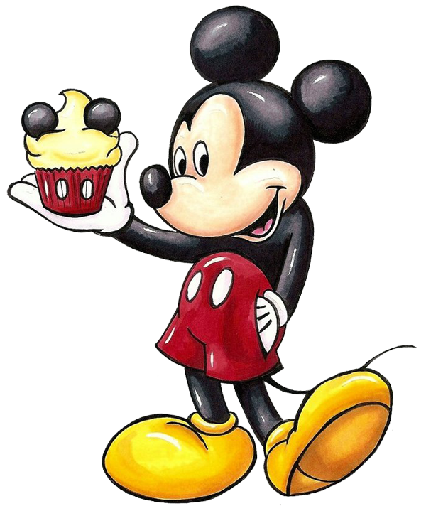 Mickey mouse thanksgiving group. Disney clipart cupcake