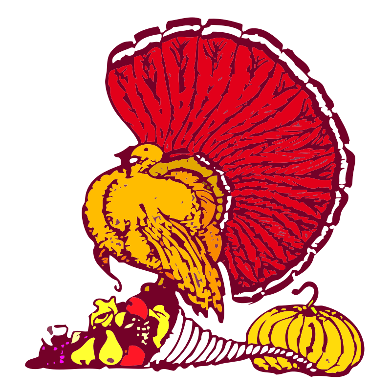 clipart thanksgiving word