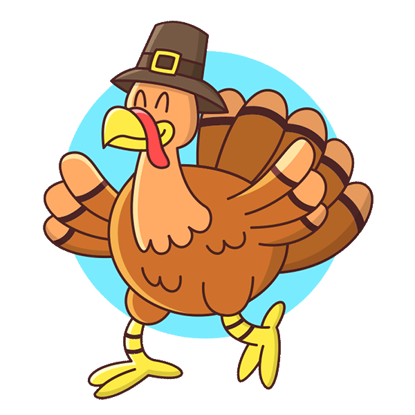 turkeys clipart thanksgiving