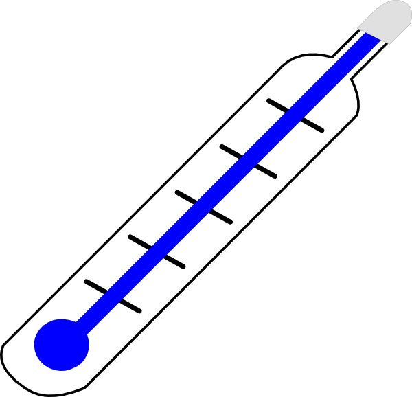 Thermometer clip art at. Cold clipart cold cartoon