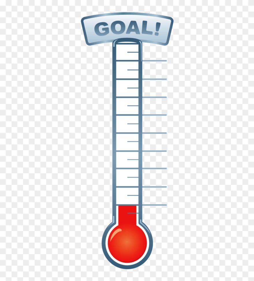 clipart thermometer charity