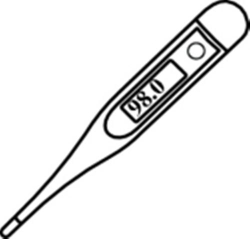 clipart thermometer clinical thermometer