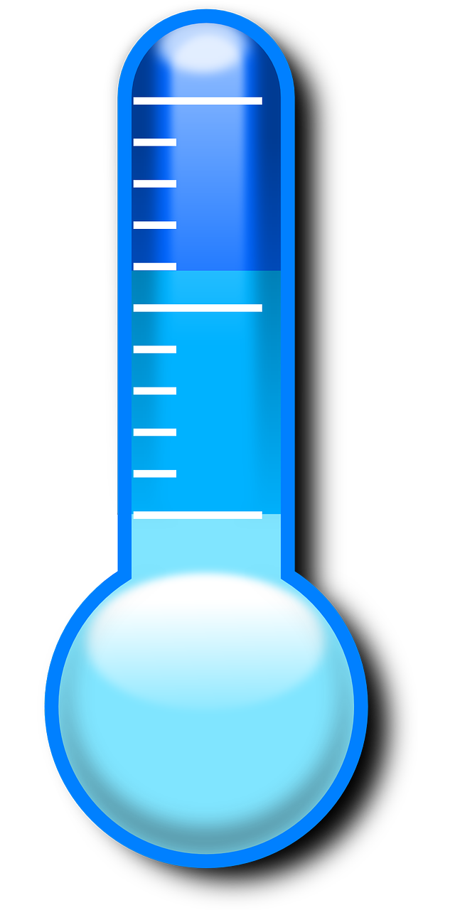 clipart thermometer cold