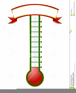 clipart thermometer editable