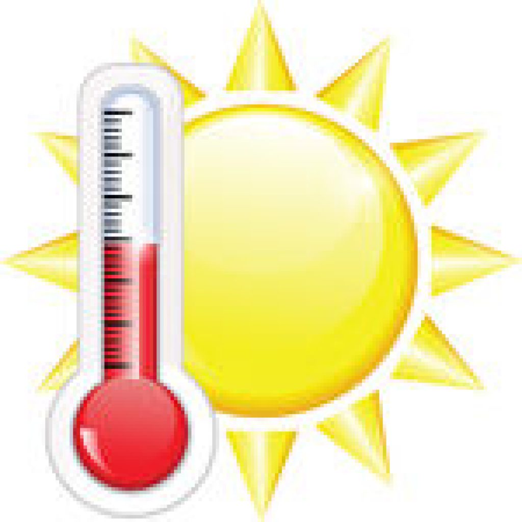 clipart thermometer heat