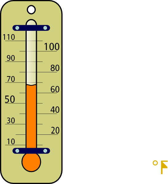 clipart thermometer room thermometer