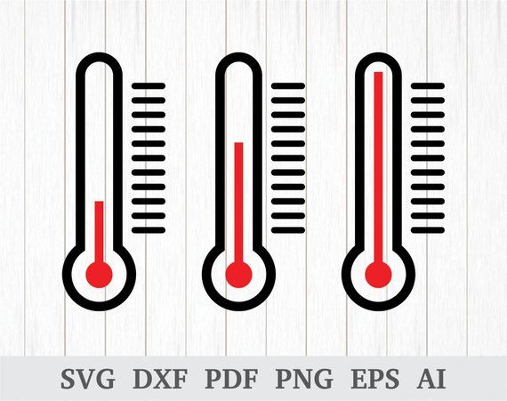 clipart thermometer svg