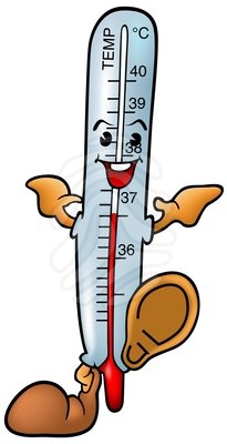 clipart thermometer tempreture