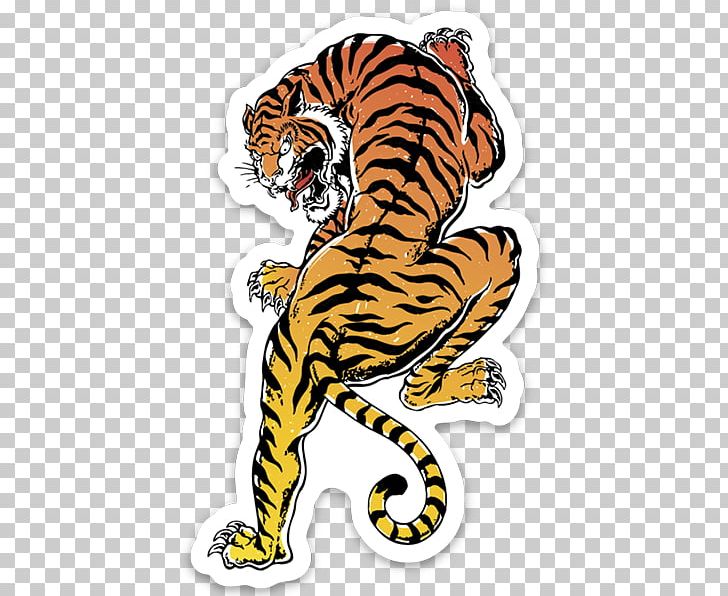 Clipart tiger group. Sticker vinyl logo png