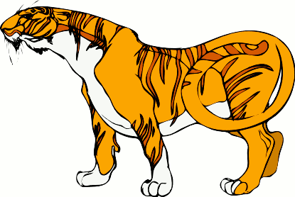Clipart tiger indochinese tiger. Free picture of 