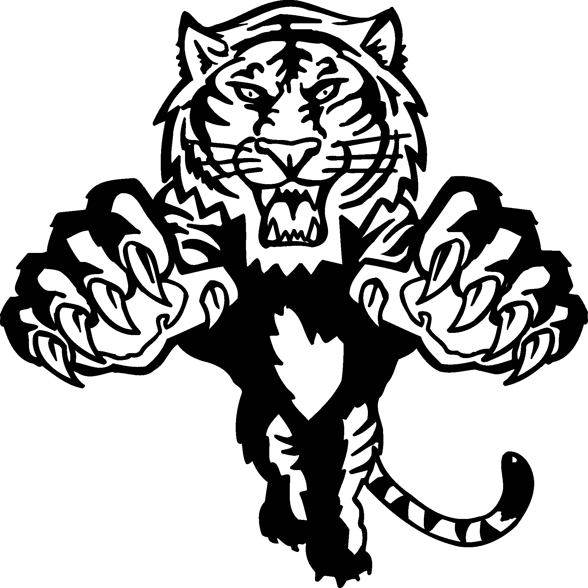 clipart tiger logo