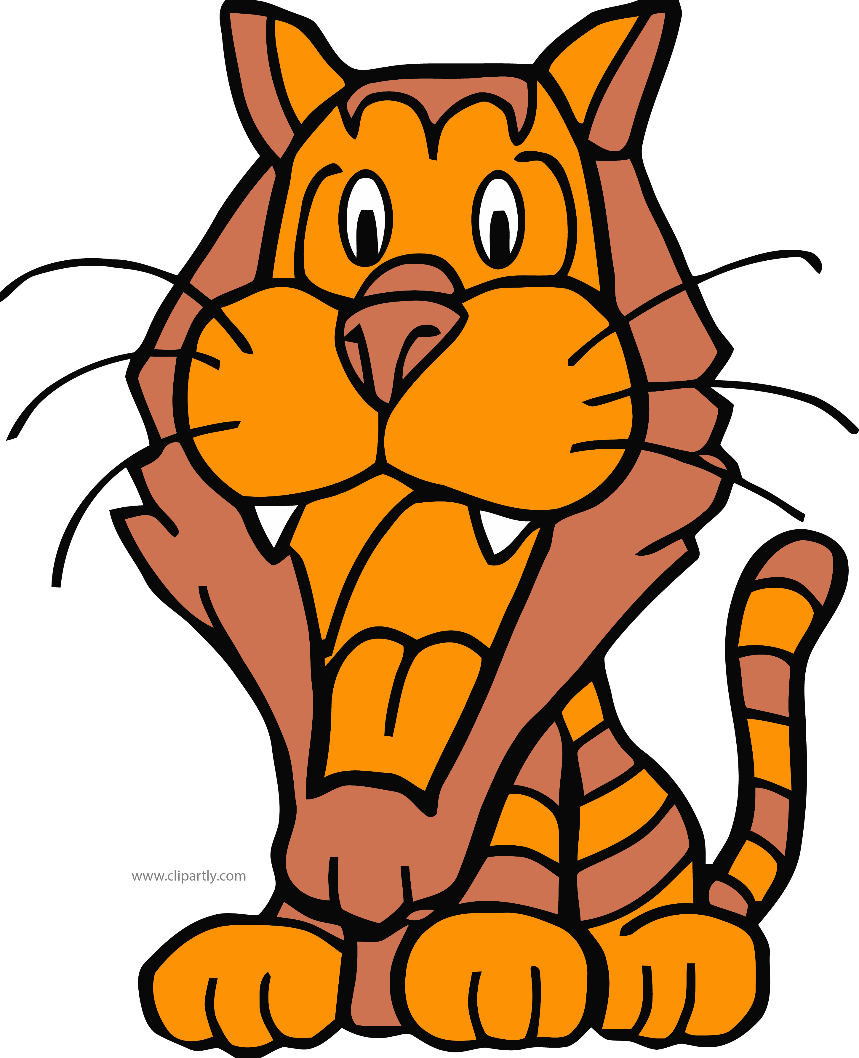 Clipart tiger open mouth, Clipart tiger open mouth Transparent FREE for