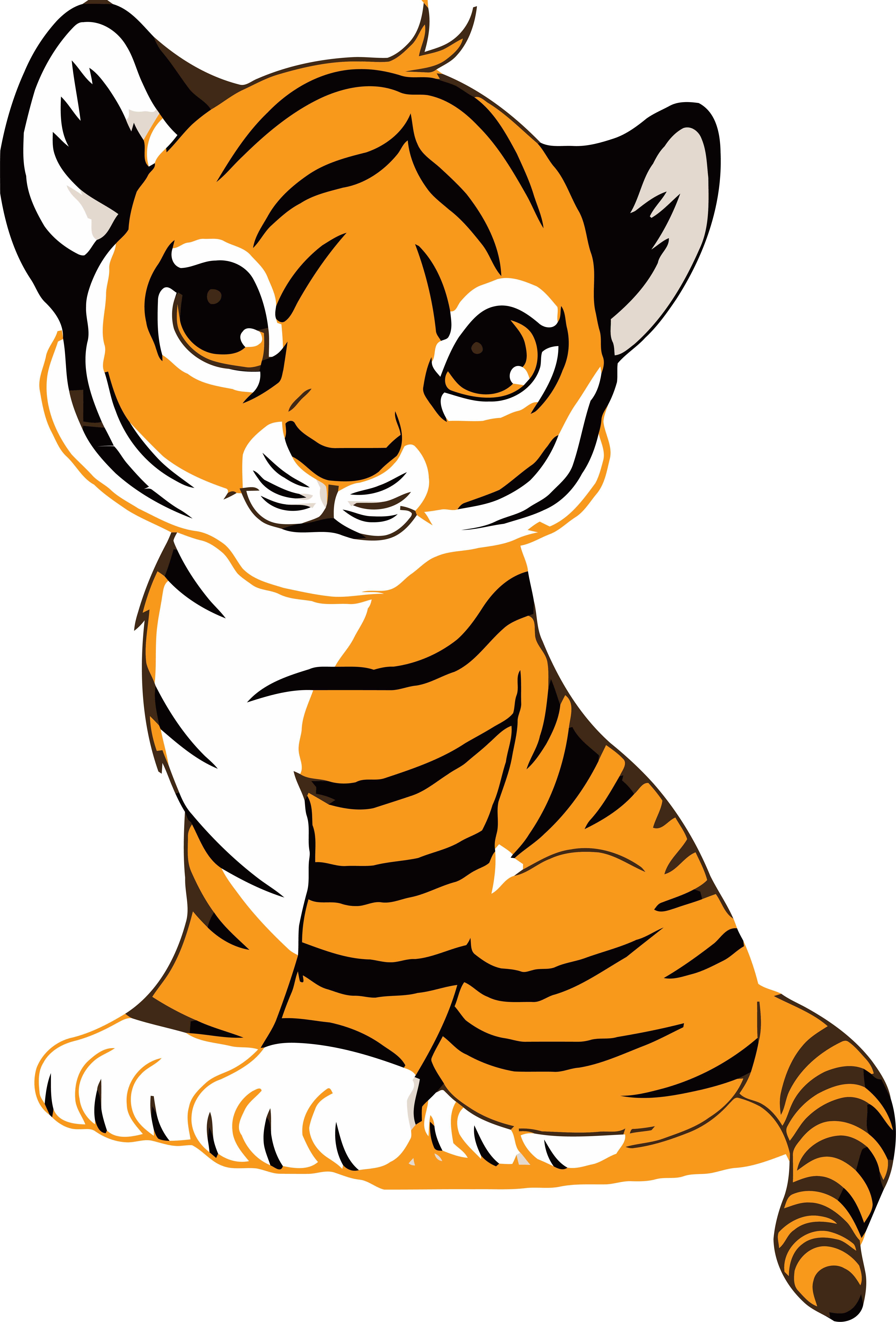 Robot clipart tiger. Face clip art royalty