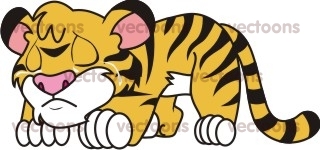 Free download clip art. Clipart tiger sad