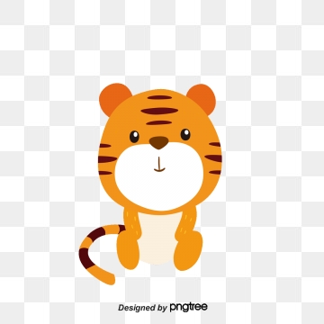 Clipart tiger simple. Download free transparent png