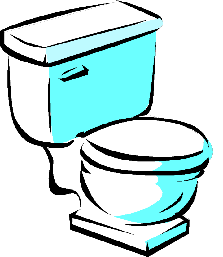 clipart toilet cartoon