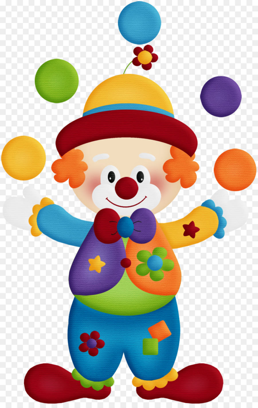 clown clipart toy