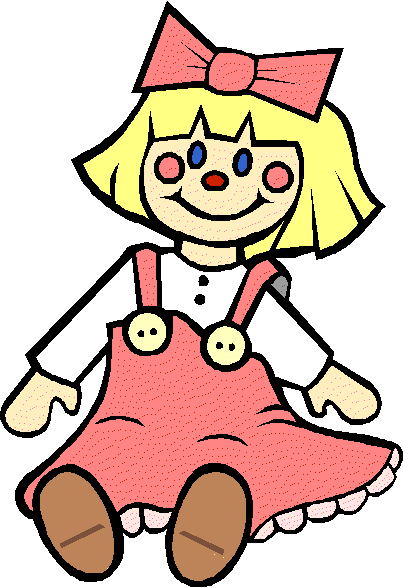 doll clipart color