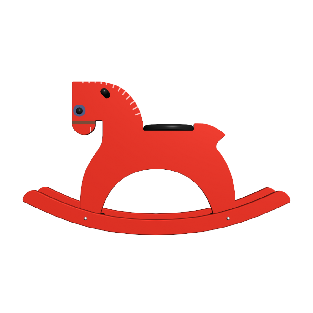 clipart toys rocking horse