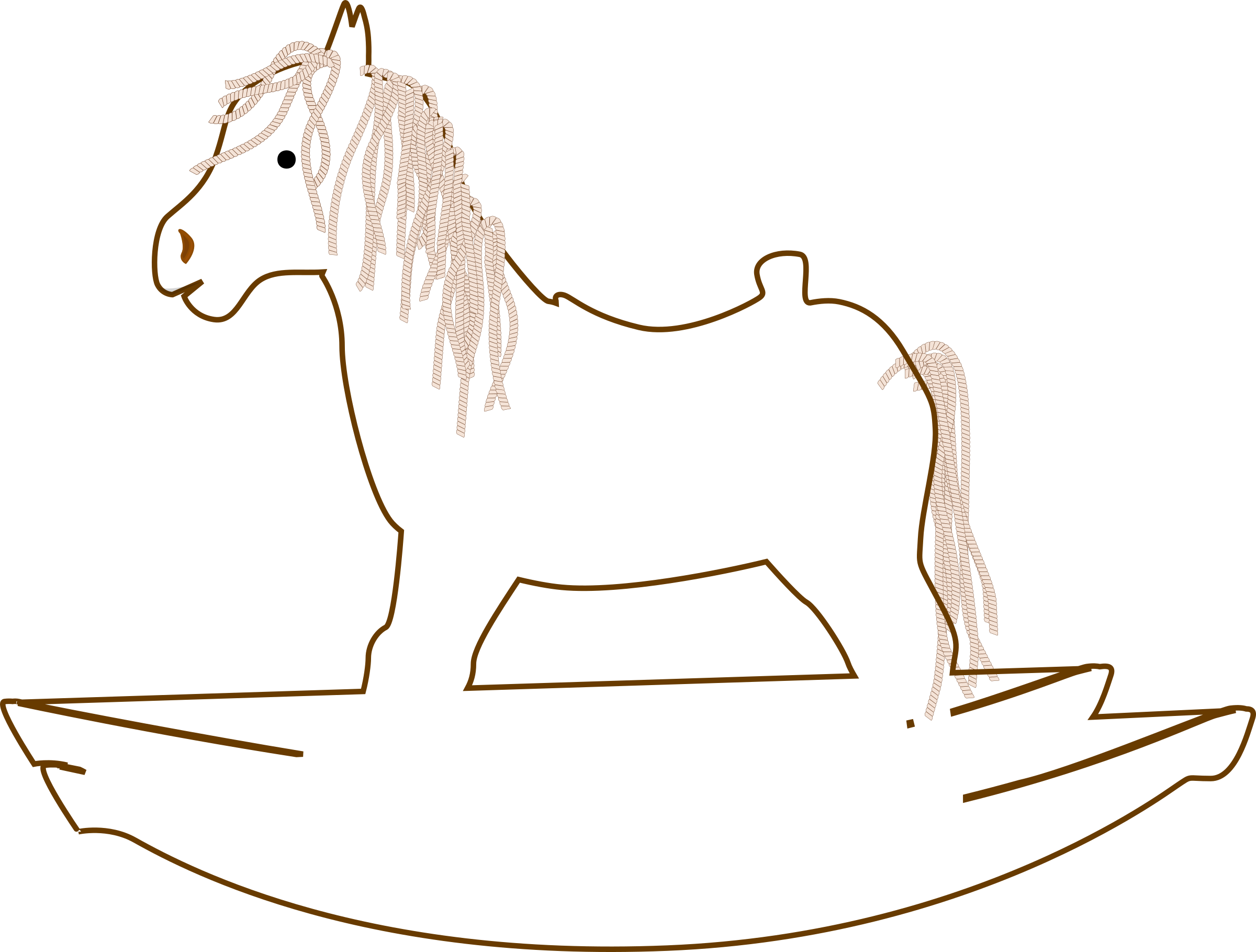 toy clipart rocking horse
