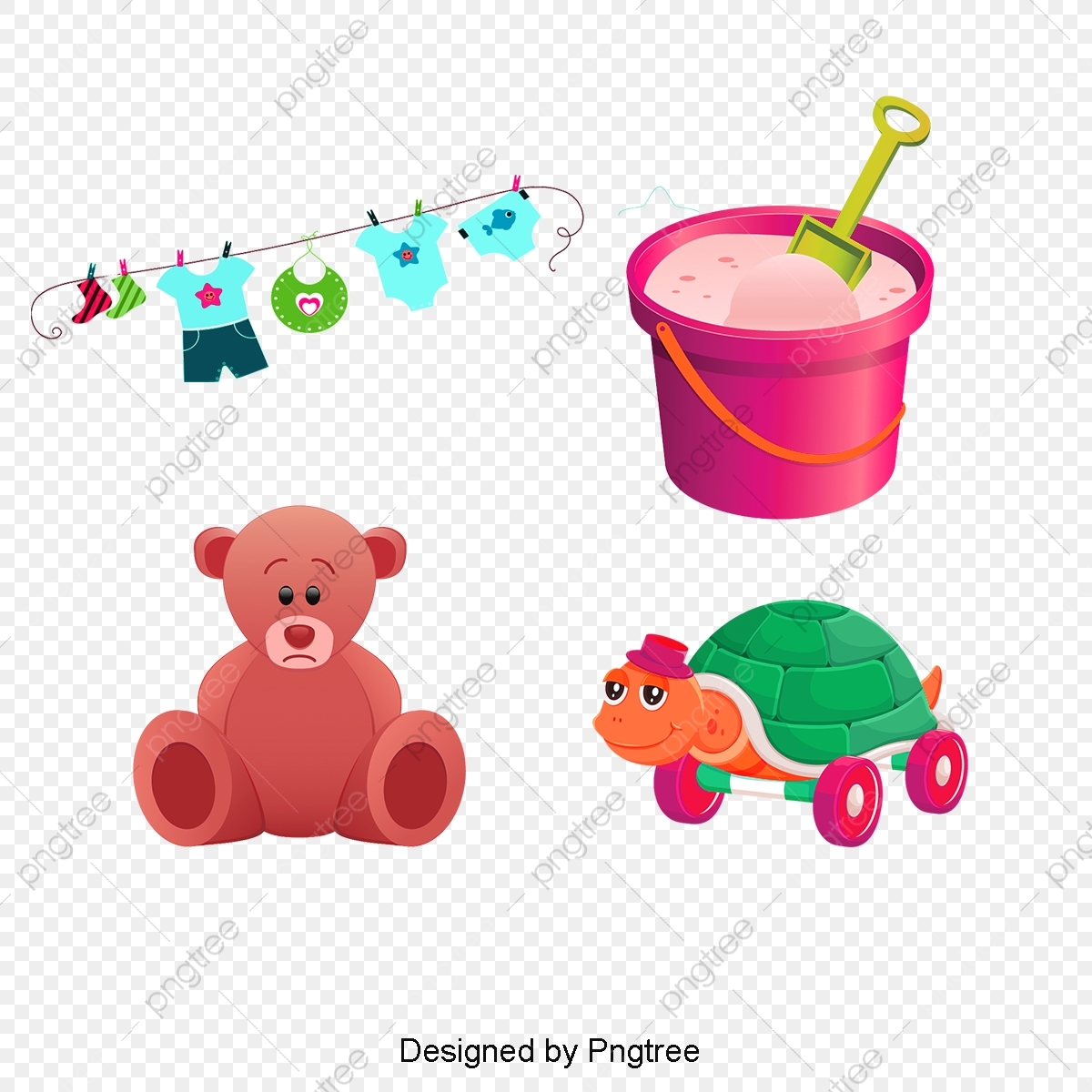 clipart toys simple