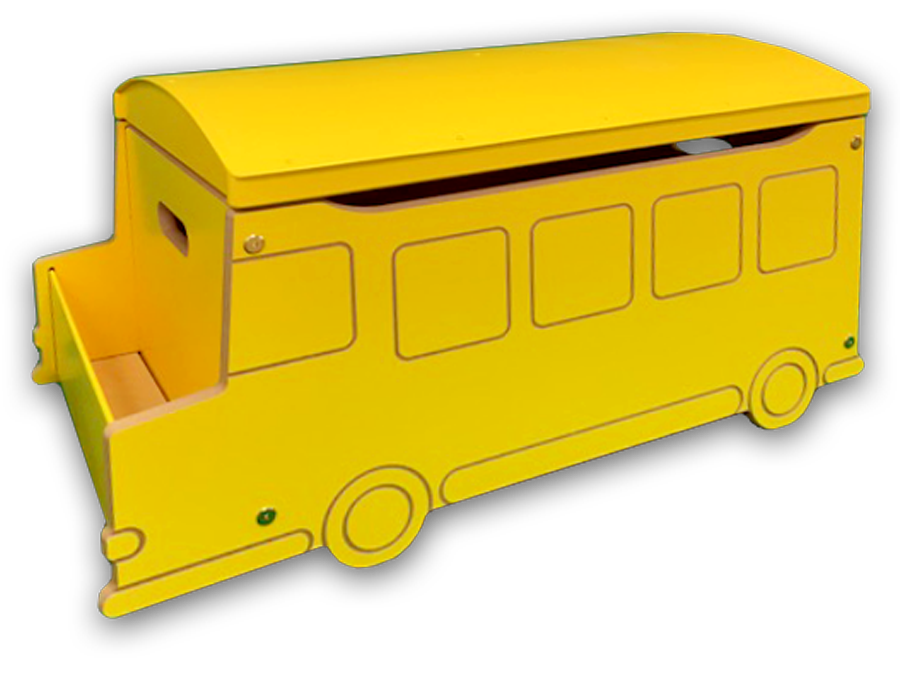 Toy clipart toy bin. School bus box made
