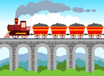 Free clip art pictures. Clipart train bridge