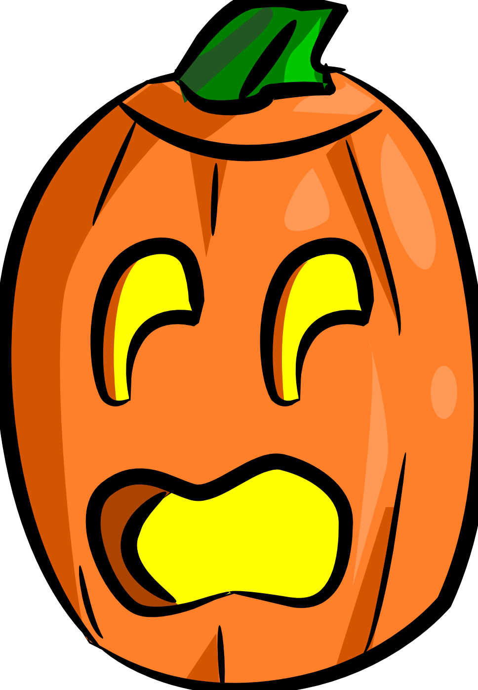 Scary surprised free collection. Faces clipart jack o lantern