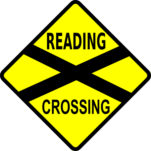 Clipart train gate. Reading crossing lg clip