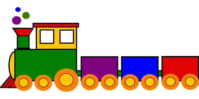 clipart train kindergarten