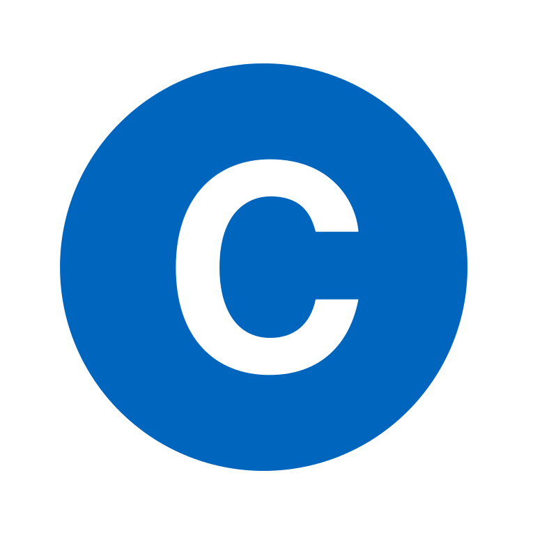 Clipart train logo. Letter c png 