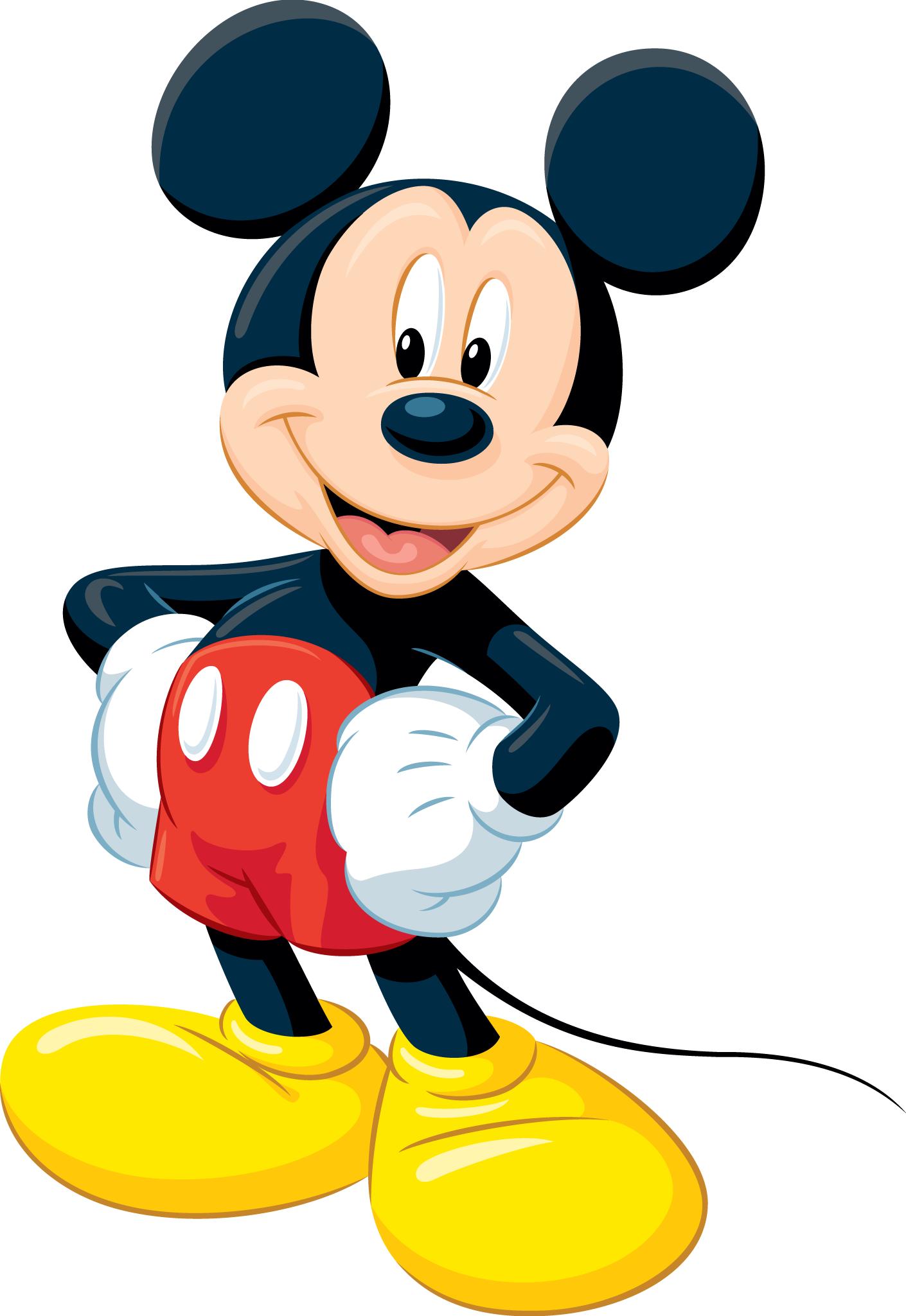 clipart train mickey mouse