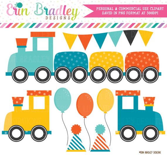 Boys choo clip art. Clipart train party