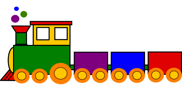 clipart train preschool