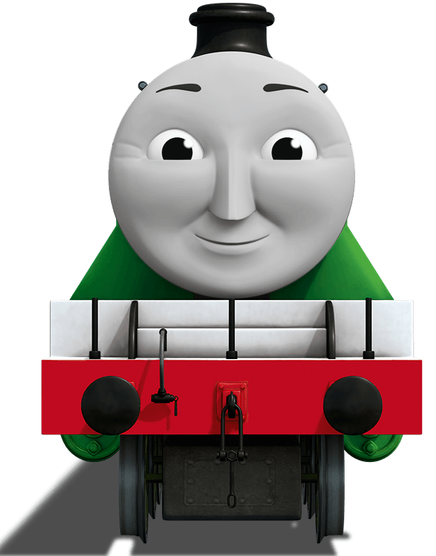 engine clipart red train