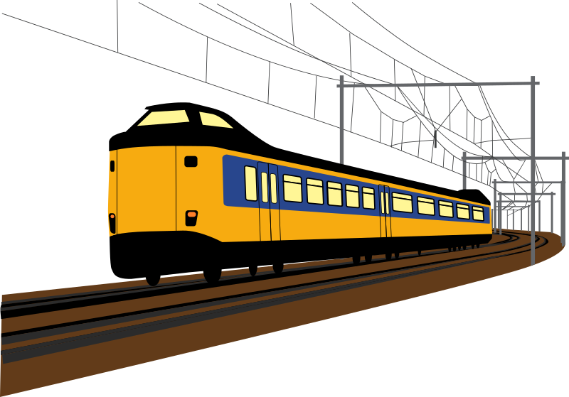 Clipart train transportation. Dutch medium image png