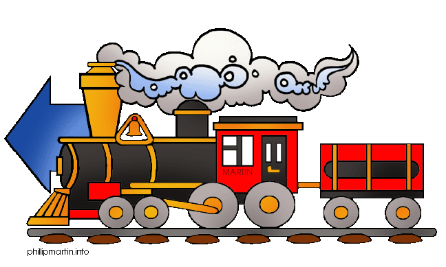 transportation clipart train