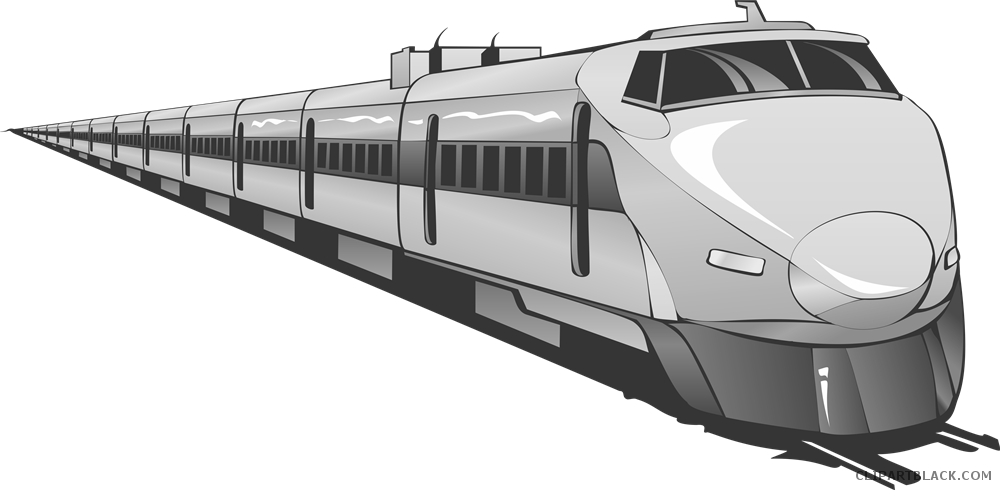 Clipart train transportation. Gray clipartblack com free