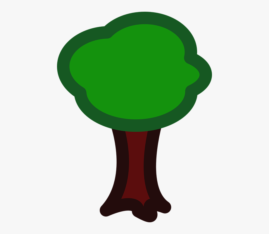 clipart trees cartoon