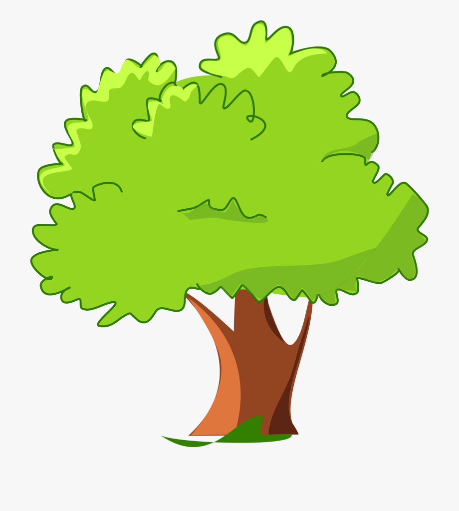 clipart trees cartoon
