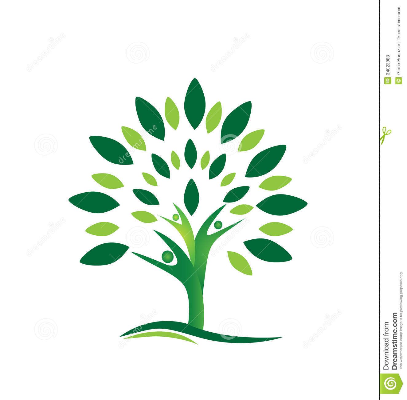 clipart trees logo