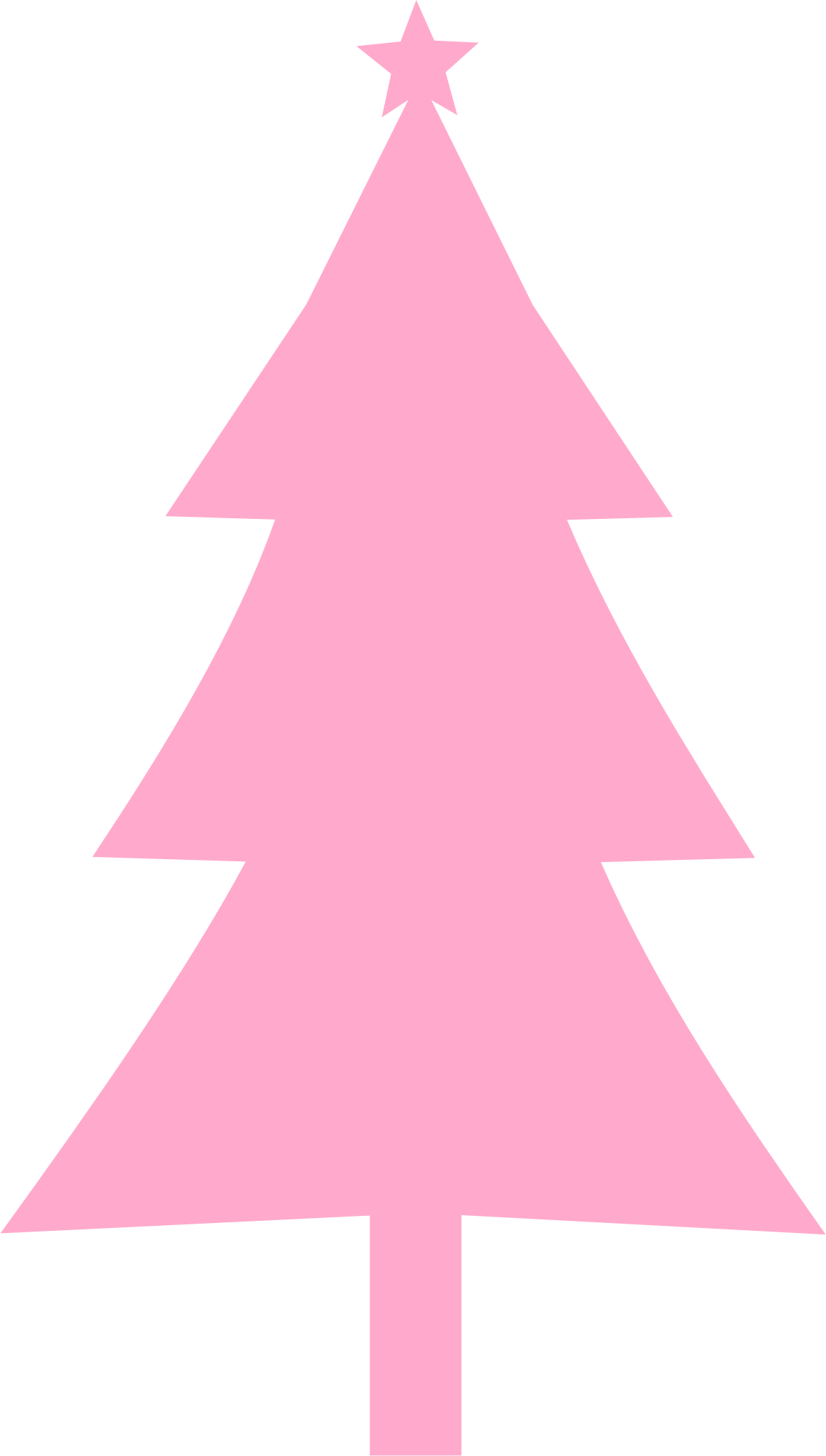 clipart tree pink