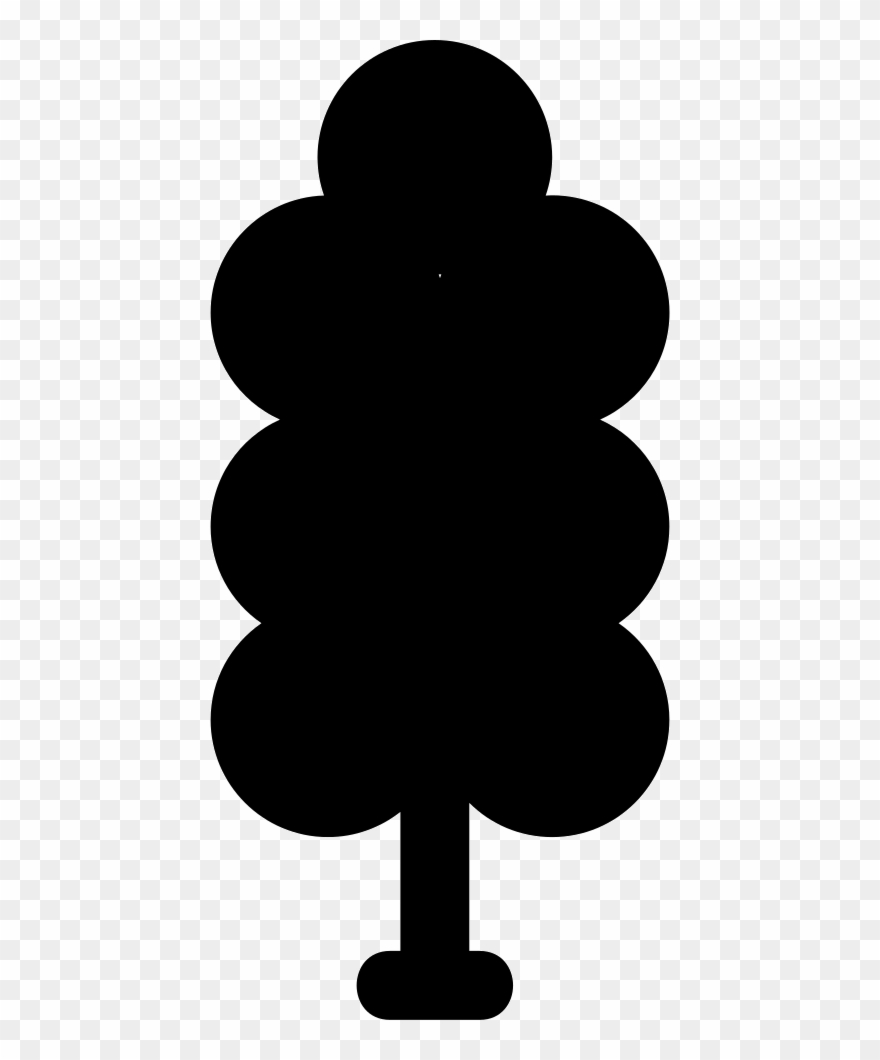 clipart tree shape