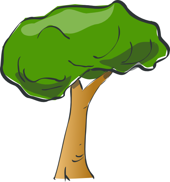 clipart tree vegetable