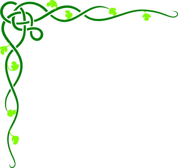 oval clipart vine