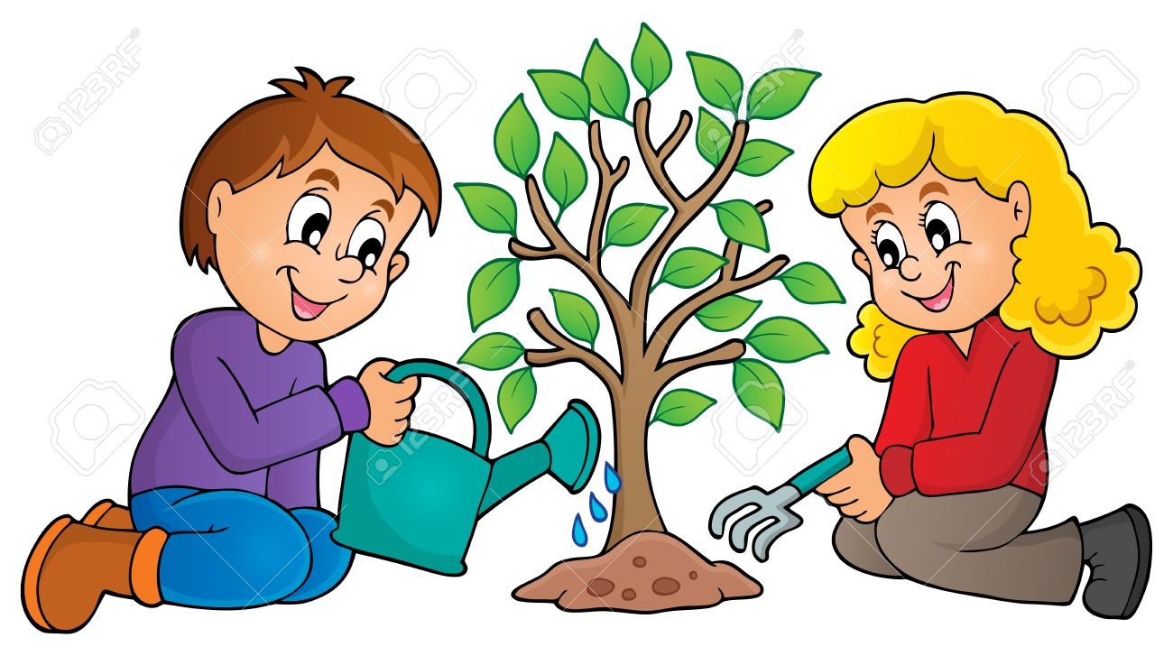 clipart tree water