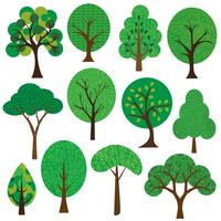 Tree free vector art. Clipart trees